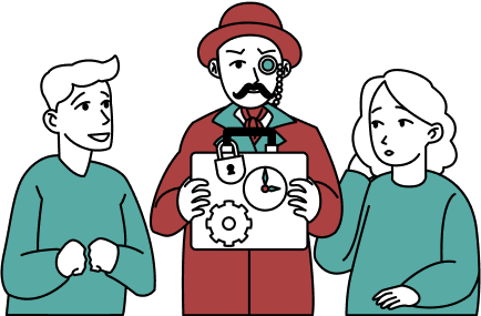 С реквизитом